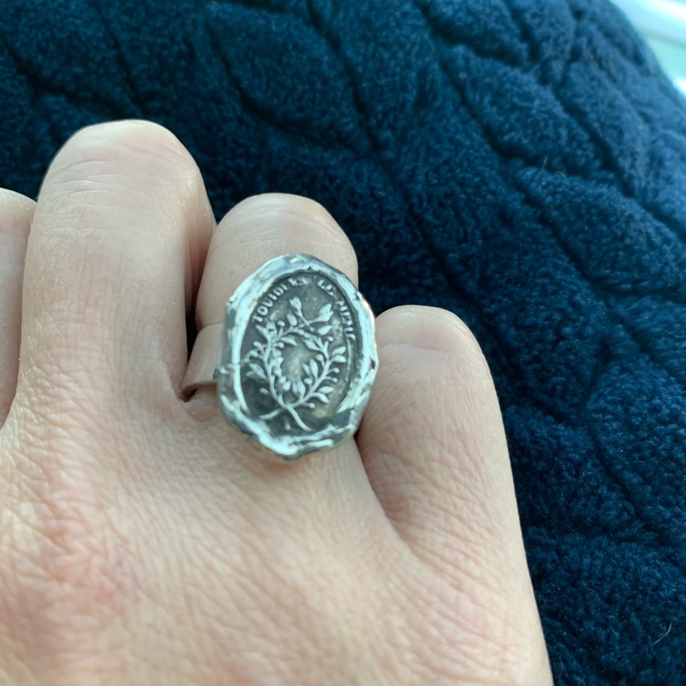 Pyrrha “Integrity” Silver Ring
